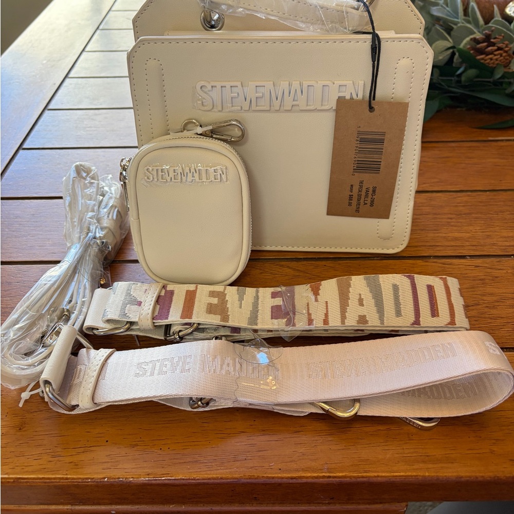Steve Madden Vanilla Crossbody Bag